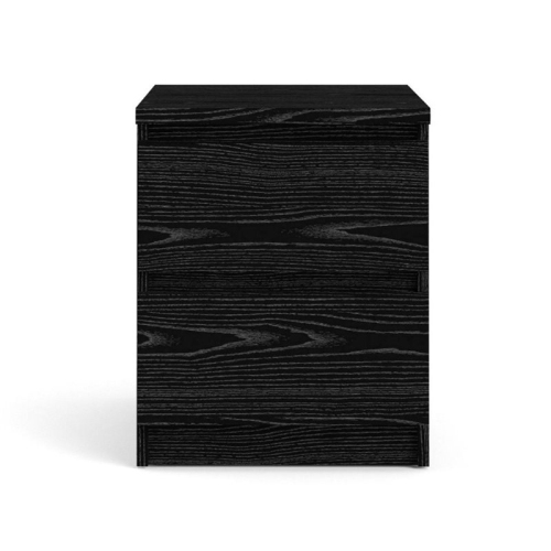 Tvilum Canada 3 Piece Set with 6 Drawer Dresser and 2 Drawer Nightstand in Black