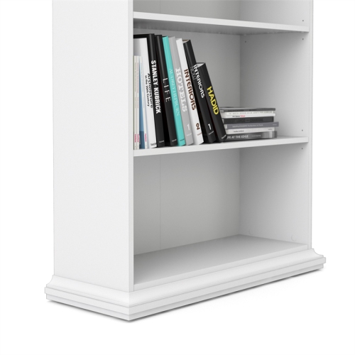 Tvilum Sonoma 5 Shelf Bookcase in White