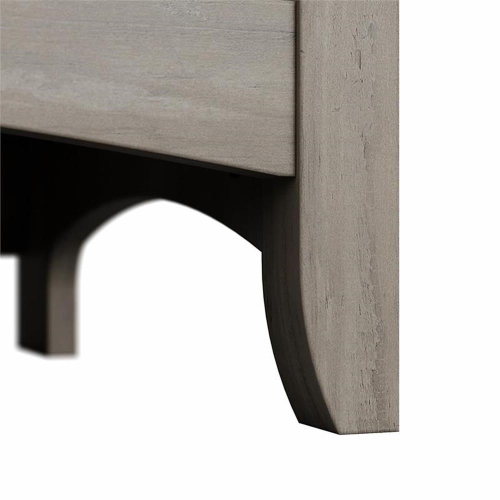 Bush Furniture Salinas Tall 5 Shelf Bookcase in Driftwood Gray