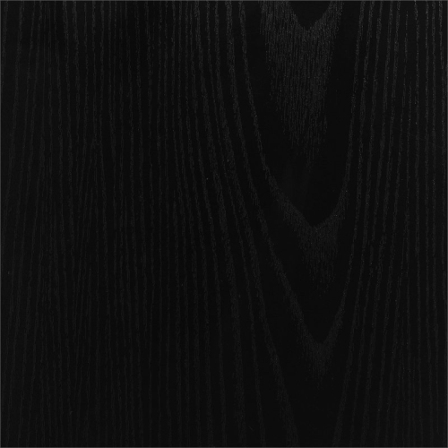 Convenience Concepts Winston Hall Table with Shelf in Black Wood Finish