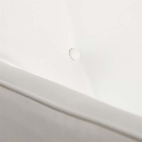 Scranton & Co Modern Home Office Chair White Bonded Leather