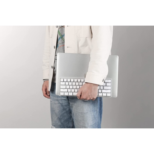 Redragon K530 Pro Draconic 60% Wireless RGB Mechanical Keyboard, Bluetooth/2.4Ghz/Wired 3-Mode 61 Keys Compact Gaming Keyboard w/100% Hot-Swap