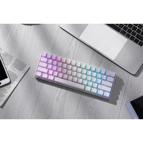 Redragon K530 Pro Draconic 60% Wireless RGB Mechanical Keyboard, Bluetooth/2.4Ghz/Wired 3-Mode 61 Keys Compact Gaming Keyboard w/100% Hot-Swap