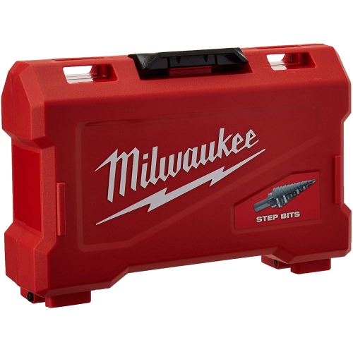 Milwaukee 48-89-9223 Step Drill Bit Set, 4 Pieces, High Speed Steel