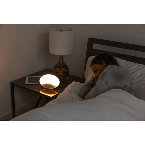 ihome Zenergy Bluetooth Sleep Therapy Machine with USB Charging - White