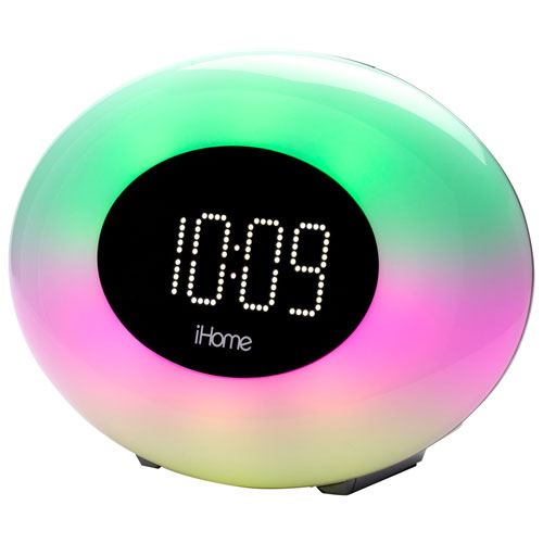iHome IM30SCX Alarm Clock Radio with USB Charging