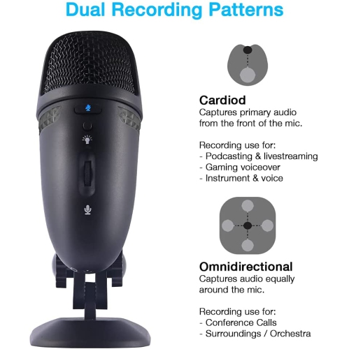 Open Box - Cyber Acoustics Teton CVL-2009 Professional Recording Microphone