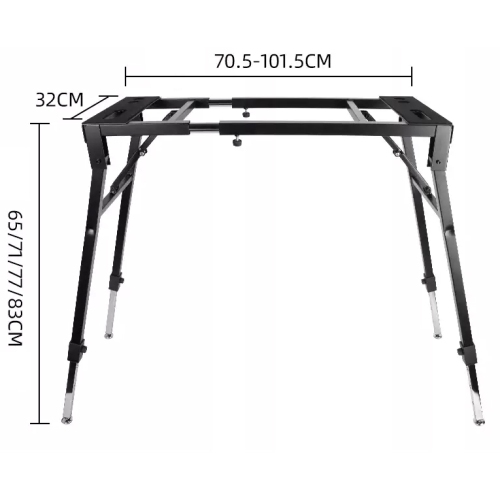 KUNOVA  Foldable Portable Platform Multi-Purpose Keyboard Mixer Stand