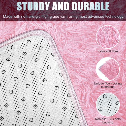 Rug Branch Plain Plush Shag Indoor Area Rug