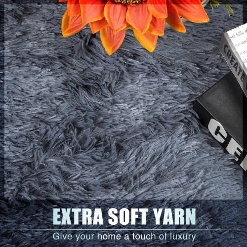 Rug Branch Plain Plush Shag Indoor Area Rug