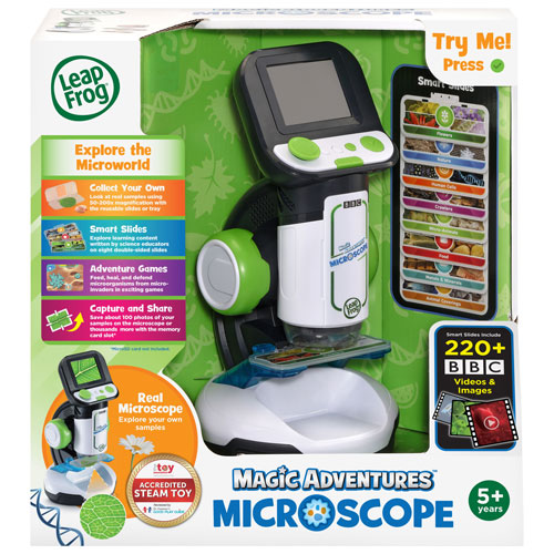 Microscope Magic Adventures de LeapFrog - Anglais