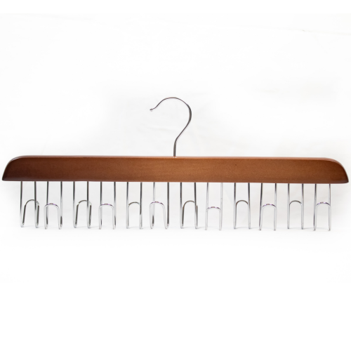 Closet Spice Wood Belt Hanger (Retro), Holds up to 12 Belts on
