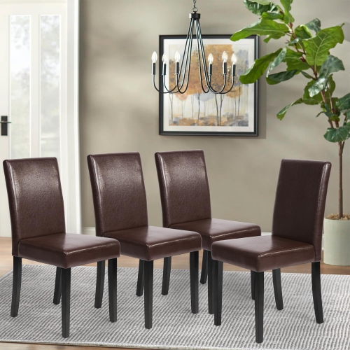 Dining Chairs Dining Room Chairs Parsons Chair Kitchen Chairs Set of 4 Dining Chairs Side Chairs for Home Kitchen Living Room