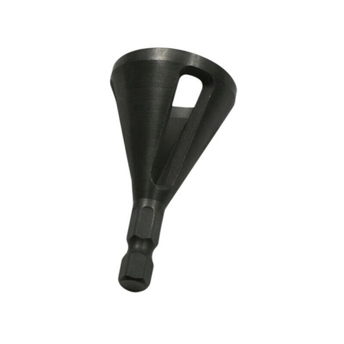 Burr Remove Tool, 5Pcs Triangle Shank Deburring Tool External Chamfer Drill Bit External for All Kinds of Chuck Drill Tools Quickly Repairs Damaged