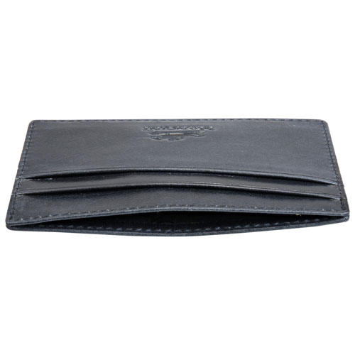 Mancini Bellagio RFID Genuine Leather Card Holder Card Case - Black