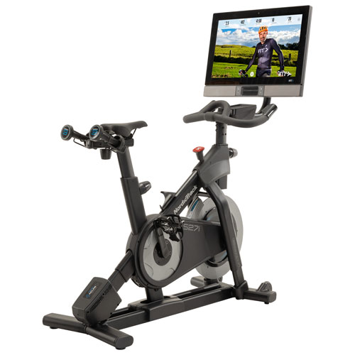 NordicTrack Commercial S27i Studio Cycle Exercise Bike - 30-Day iFit Membership Included