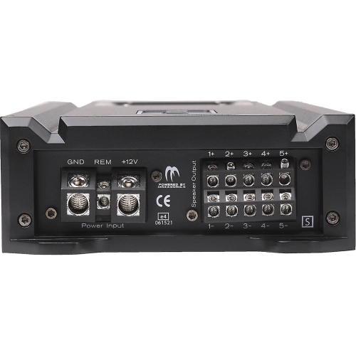 MB Quart RA1-710.5 Reference 700 Watt 5 Channel Amplifier with Bass Remote