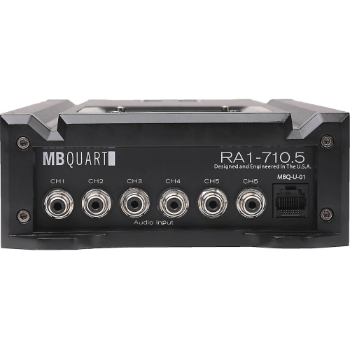 MB Quart RA1-710.5 Reference 700 Watt 5 Channel Amplifier with Bass Remote