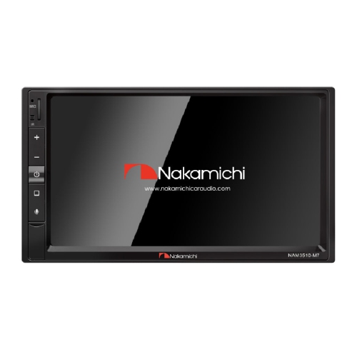 NAKAMICHI  Nam3510-M7 7" 2Din Bluetooth Carplay Android Av Media Receiver