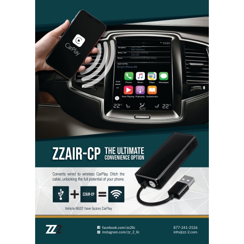 Adaptateur CarPlay sans fil ZZ-2 ZZAIR-CP
