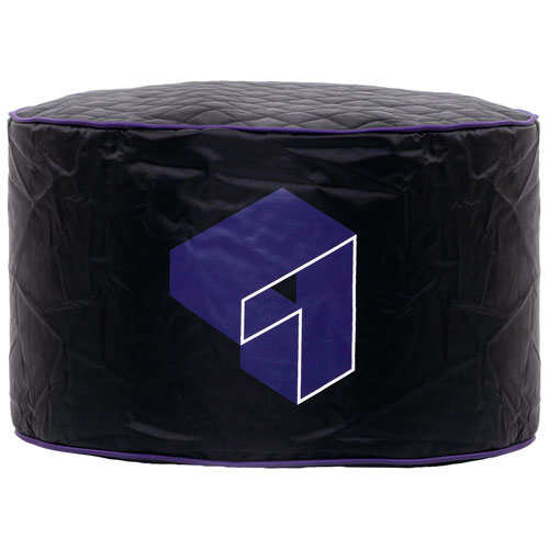 Gouchee Home Siteazee Polyester Pouf - Purple