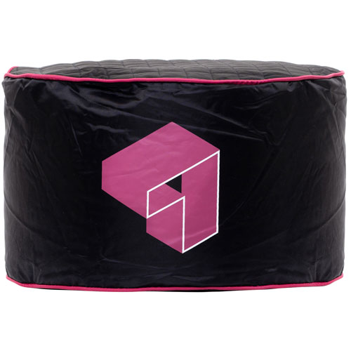 Gouchee Home Siteazee Polyester Pouf - Pink