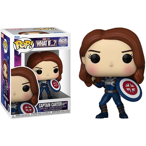Funko Pop! Marvel: What If? - Captain Carter, Stealth Suit