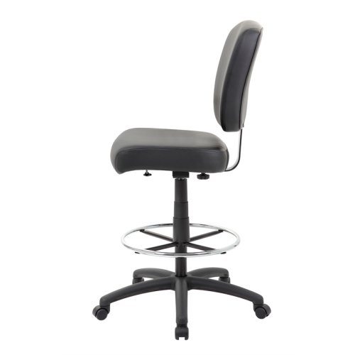 Scranton & Co Heavy Duty Wide Seat Drafting Stool without Arms