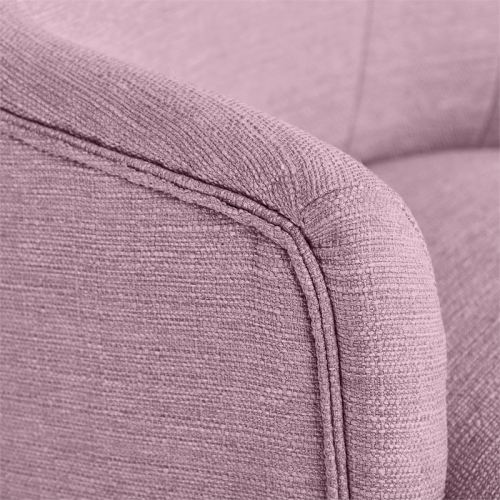 Scranton & Co Home Office Chair in Lilac Purple Twill Fabric