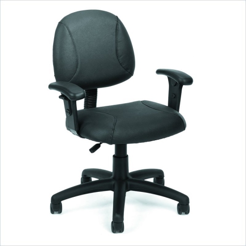 Scranton & Co Contemporary Posture Chair with Adjustable Arms