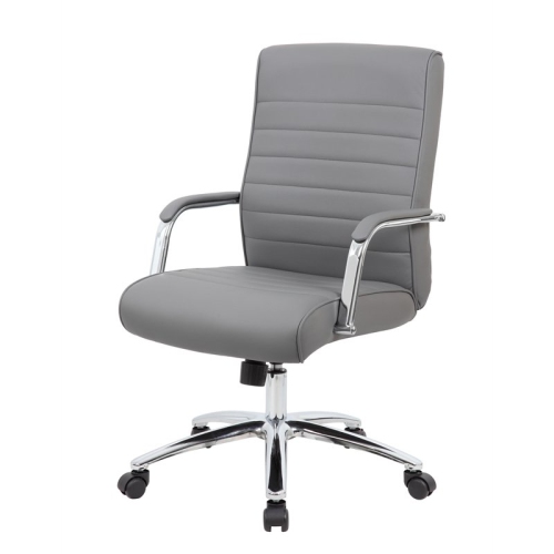 Scranton & Co Modern Modern Executive Conference Chair in Grey