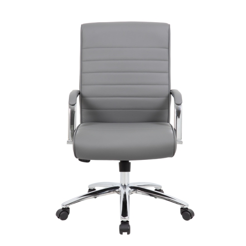 Scranton & Co Modern Modern Executive Conference Chair in Grey