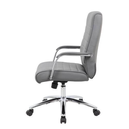Scranton & Co Modern Modern Executive Conference Chair in Grey