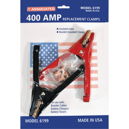 Associated Equipment 6199 Pinces de câble de démarrage professionnelles robustes 400 A