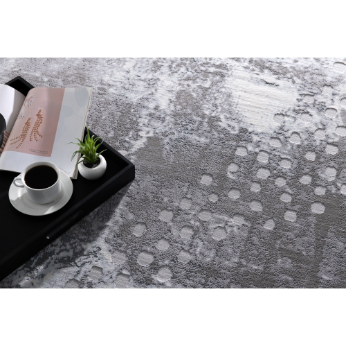 Rug Branch Oasis Abstract Area Rug- 9' x 12'3", Blue