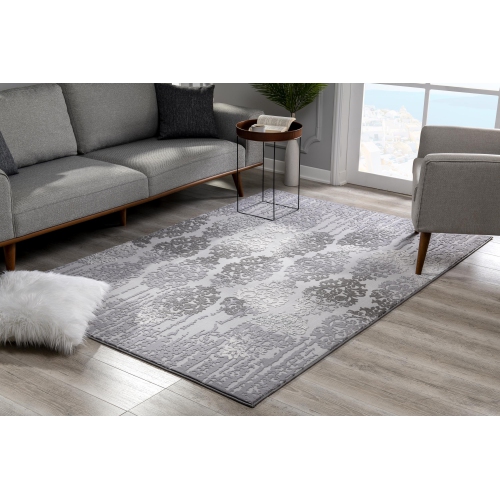 Rug Branch Modern Scandinavian Floral Indoor Rug