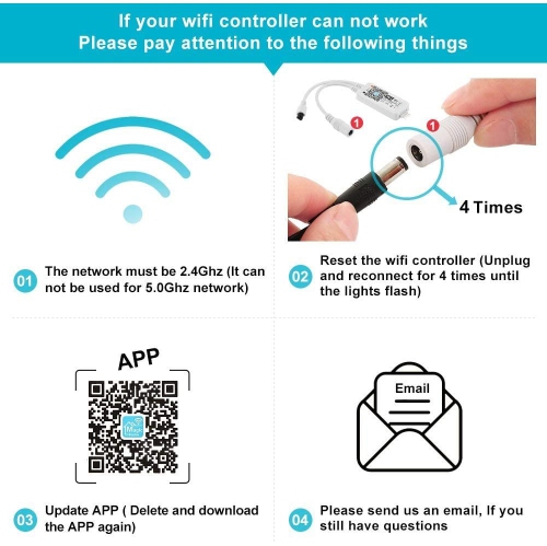 ISTAR WiFi Smart LED Strip Controller Convert Any RGB LED Strip into Smart WiFi Enabled Strip_ RGBW Option Dimmer Switch