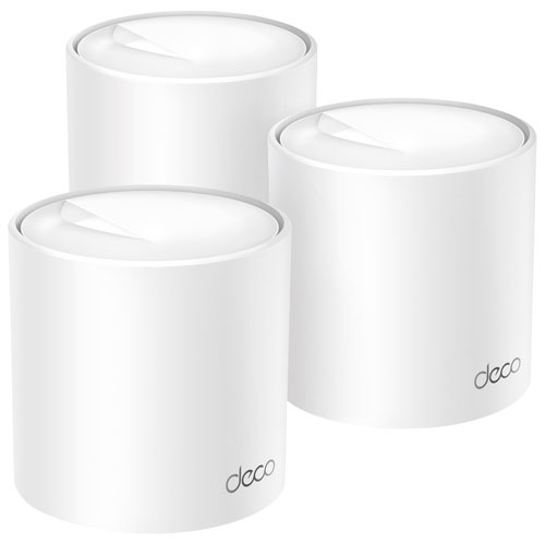 TP-Link Deco X50 AX3000 Whole Home Mesh Wi-Fi 6 System - 3 Pack