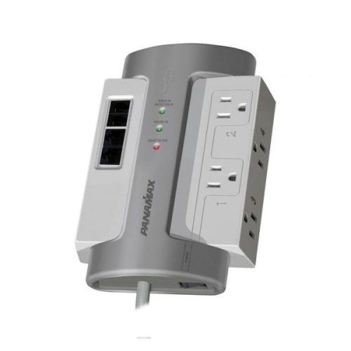 PANAMAX  M4Lt-Ex Max 4 Tel And Data 4-Outlet Surge Protector
