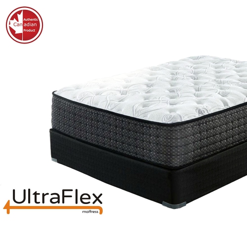 ULTRAFLEX : matelas hybride de 10 po à ressorts ensachés et à ressorts ensachés dans une couche de mousse orthopédique écologique