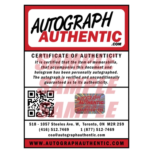 Autographed Bobby Hull Lithograph Unlimited Edition