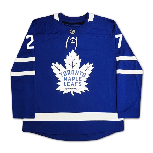 Darryl Sittler Autographed Blue Toronto Maple Leafs Jersey