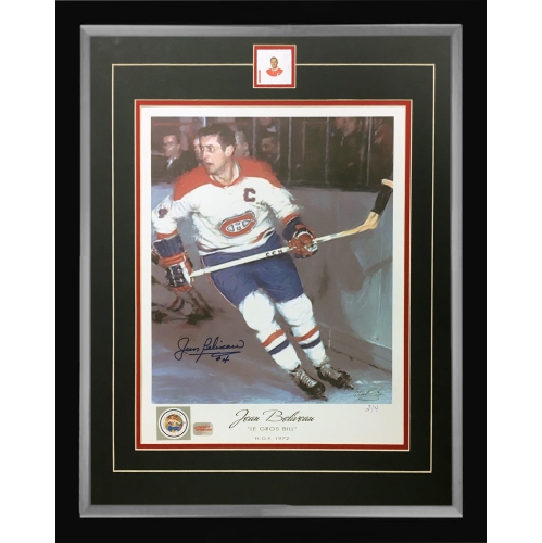 Signed Jean Beliveau Lithograph Ltd. Ed. 2 of 4
