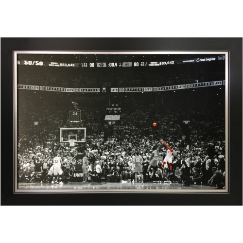 Kawhi Leonard "The Launch" Framed