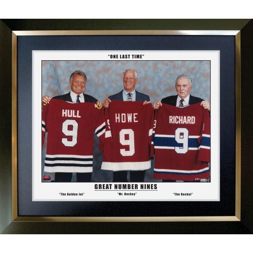 Great Nines, Maurice Richard, Gordie Howe, Bobby Hull | Best Buy Canada