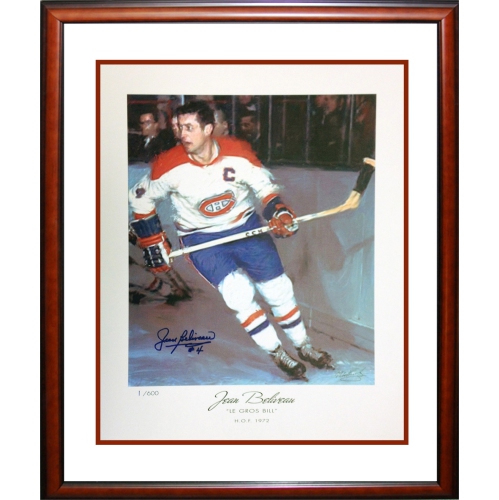 Signed Jean Beliveau Lithograph Ltd. Ed. #1 of 600