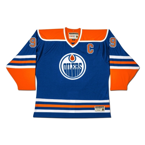 Wayne Gretzky Autographed Blue Adidas Edmonton Oilers Jersey