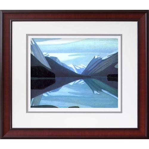 Lawren Harris "Maligne Lake" Group Of Seven Art Print