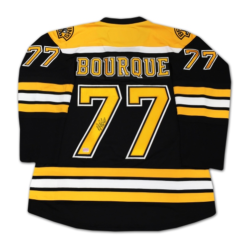 AUTOGRAPH AUTHENTIC  Raymond Bourque Autographed Boston Bruins Jersey In Black