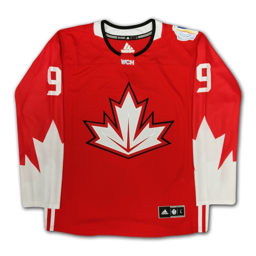 Bobby Hull Autographed Red Team Canada Jersey